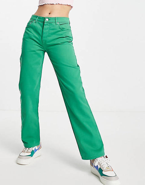 ASOS Design Women's Green Jeans ANF453 (LR 78) shr