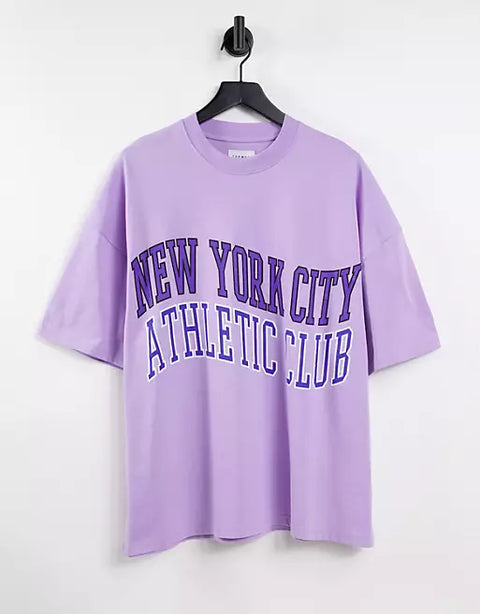 Topman Men's Lilac T-Shirt ANF1320