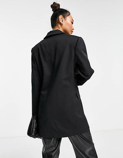 Asos Design  Women's Black Blazer ANF328 (""AN80 AN85 AN94 AN99"") shr