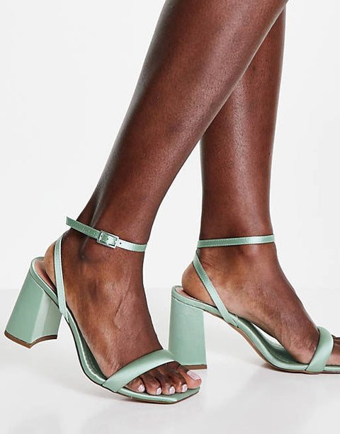 ASOS Design  Women's Sage Green Sandal ANS157 (Shoes51) shr