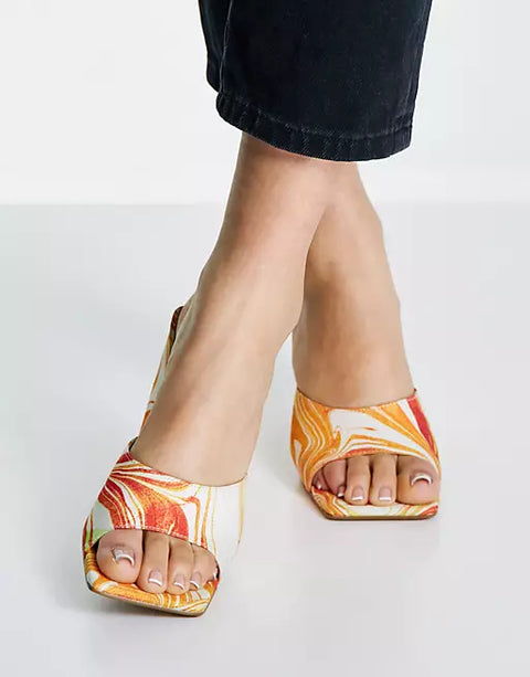 Topshop Women's Multicolor Heel ANS590