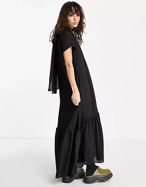 Topshop Women's Black Dress ANF871