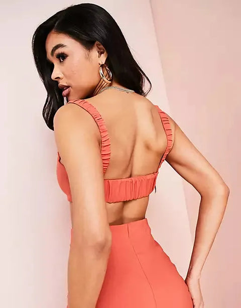 ASOS DESIGN Women's Brick Crop Top ANF1360