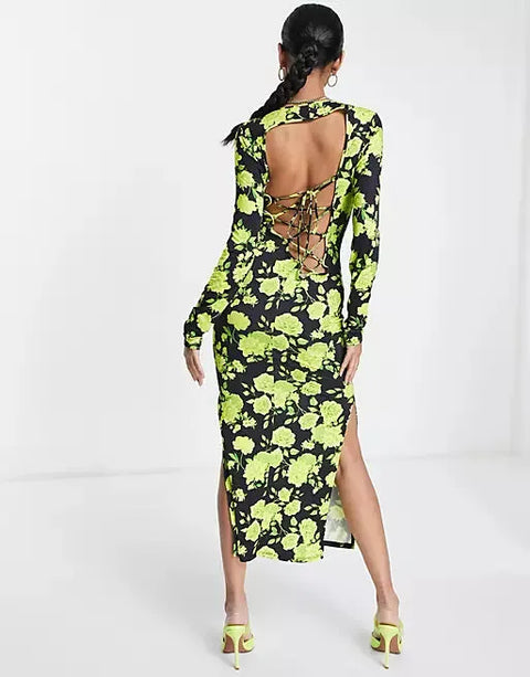 Asos Design Women's Multicolor Dress ANF870