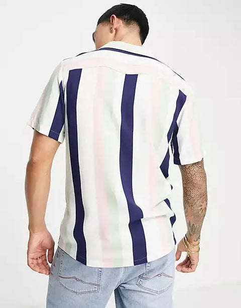 Asos Design Men's Multicolor Shirt ANF737
