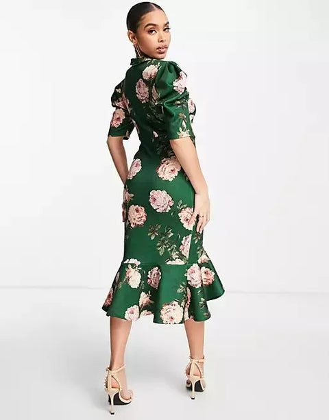 Asos Design Women's Multicolor Dress ANF1039