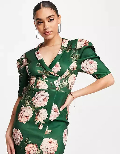 Asos Design Women's Multicolor Dress ANF1039