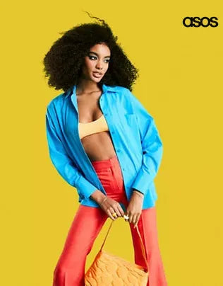 Asos Design  Women's Turquoise Shirt ANF1266