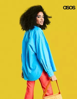 Asos Design  Women's Turquoise Shirt ANF1266