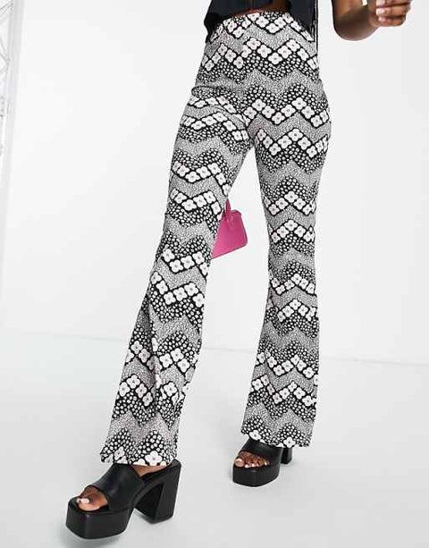 Miss Selfridge Women's Multicolor Trouser ANF3159