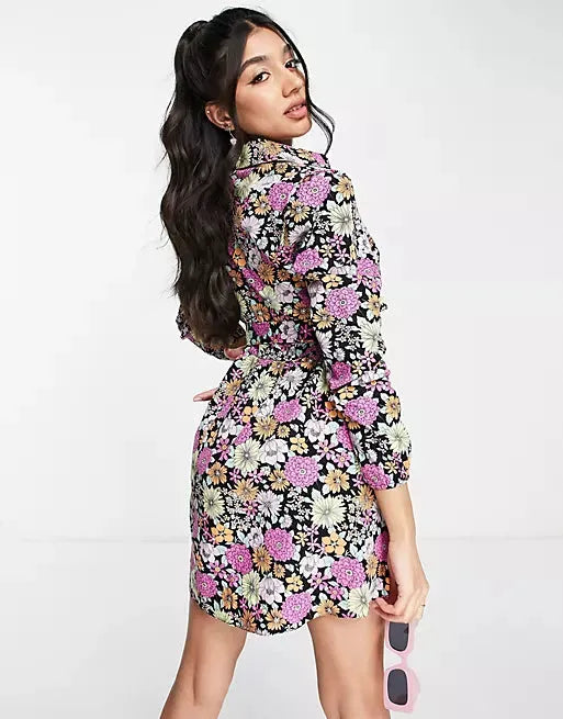 Miss Selfridge Women's Multicolor Dress ANF880