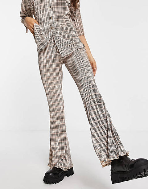 TopShop Women's Mullticolor Trouser ANF592 (AN)shr