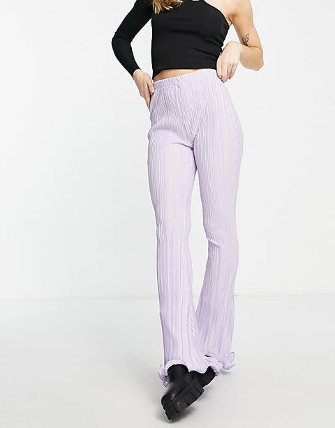 TopShop Women's Lilac Trouser ANF500 (LR59) shr