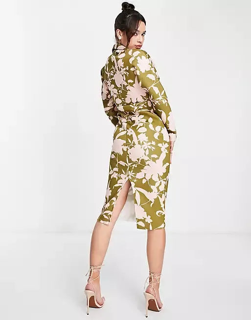 Asos Design Women's Multicolor Dress ANF839