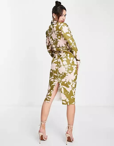 Asos Design Women's Multicolor Dress ANF839