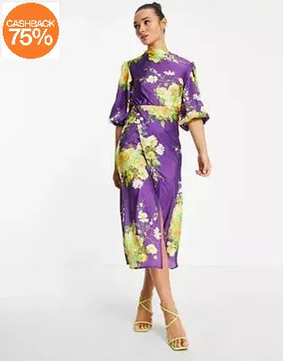 Asos Design Women's Multicolor Dress ANF811
