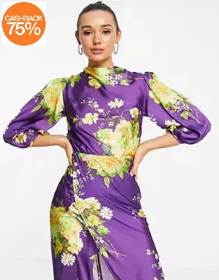 Asos Design Women's Multicolor Dress ANF811