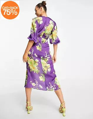 Asos Design Women's Multicolor Dress ANF811