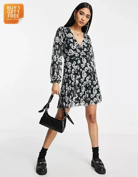 Asos Design Women's Multicolor Dress ANF818