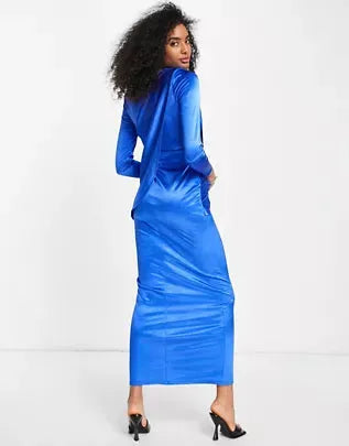 Asos Design Women's Indigo Dress ANF1845