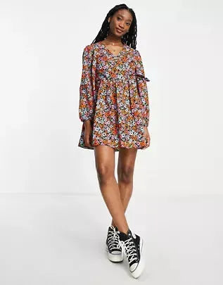 Miss Selfridge Women's Multicolor Dress ANF1879