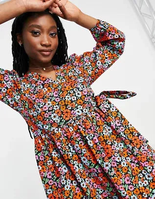 Miss Selfridge Women's Multicolor Dress ANF1879