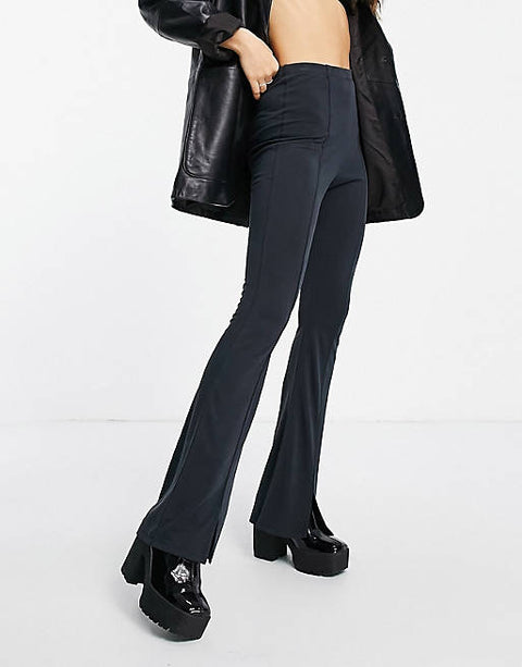 TopShop Women's Black Trouser ANF504 (LR55)