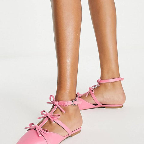 Asos Design  Women's Pink Casual Shoes ANS101 (Shoes51) shr