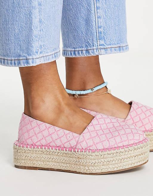 asos pink shoes