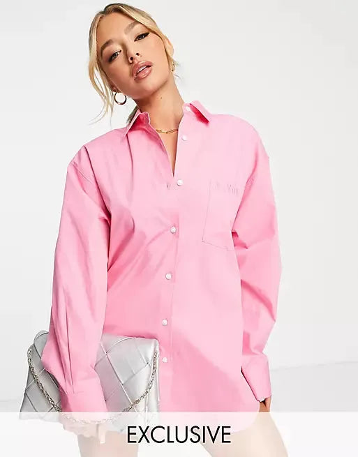 ASYOU Women's Pink Dress ANF693
