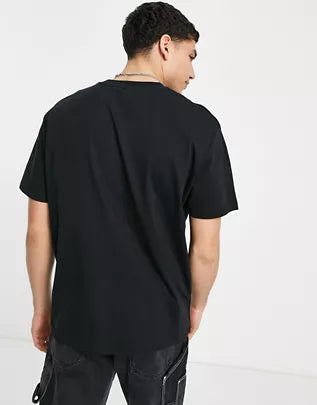 Asos Design  Men's Black  T-Shirt ANF1274