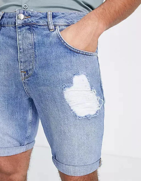 ASOS DESIGN Men's Blue Short ANF1170