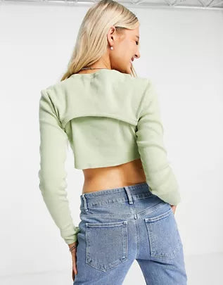 Topshop Women's Mint Blouse ANF682