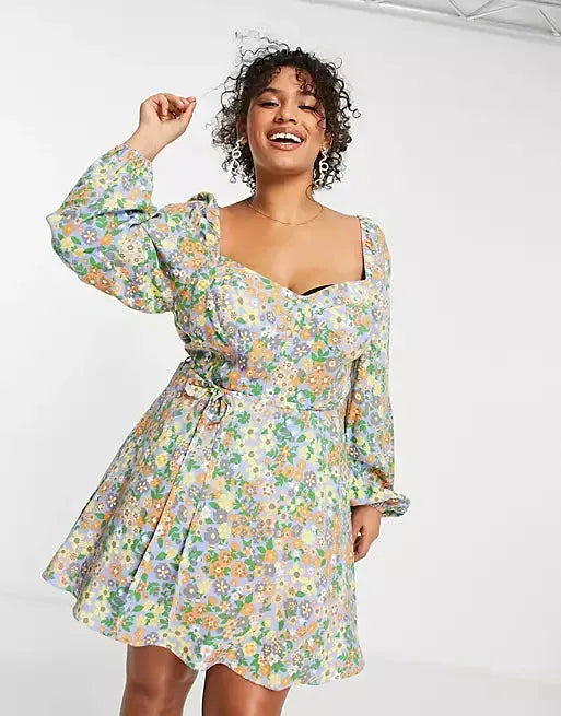 Asos Design Women's Multicolor Dress ANF966