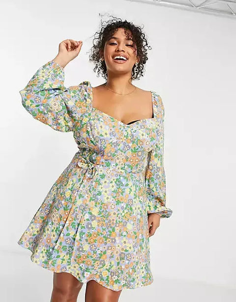 Asos Design Women's Multicolor Dress ANF966