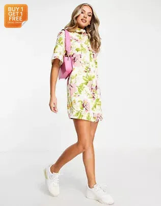 Asos Design Women's Multicolor Dress ANF791