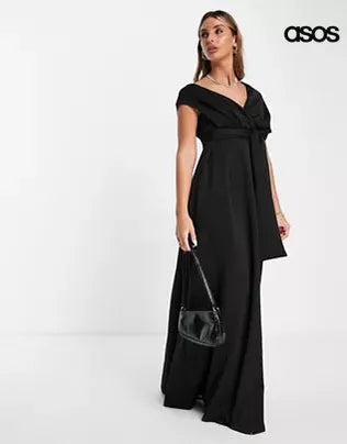Asos Design Women's Black Dress ANF1847