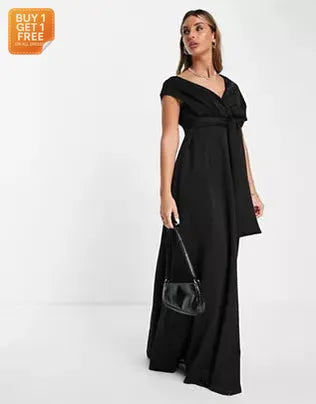 Asos Design Women's Black Dress ANF1847