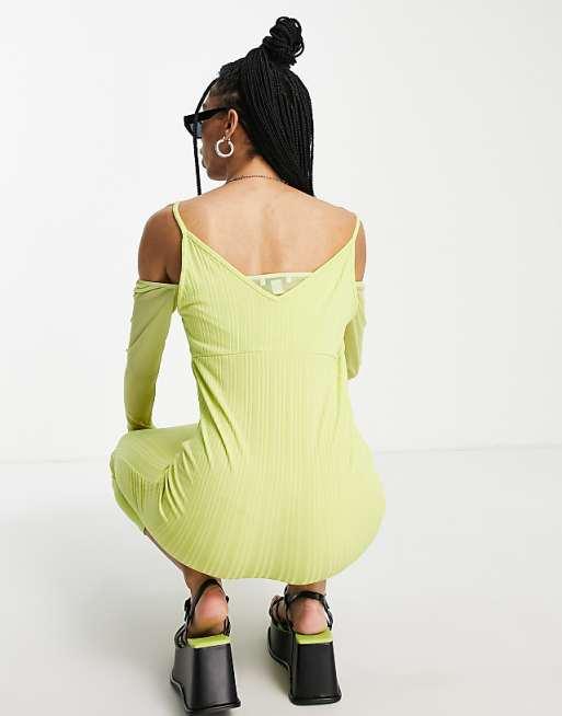 TopShop  Women's Lime  Dress ANF2873