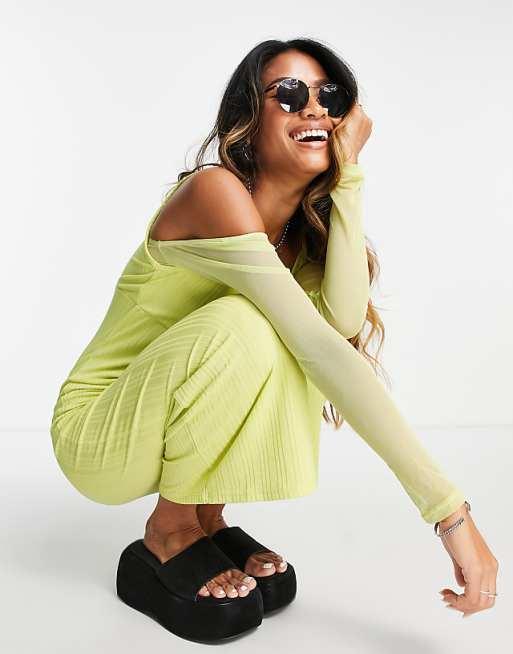 TopShop  Women's Lime  Dress ANF2873