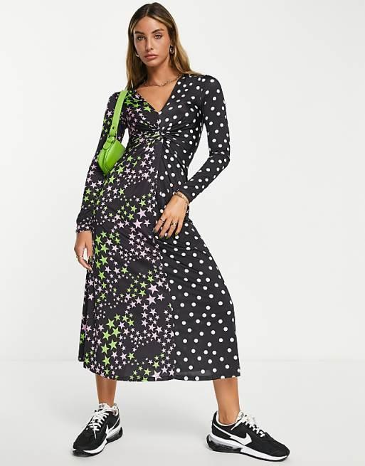Asos Design Women's Black Maxi Dress ANF2892