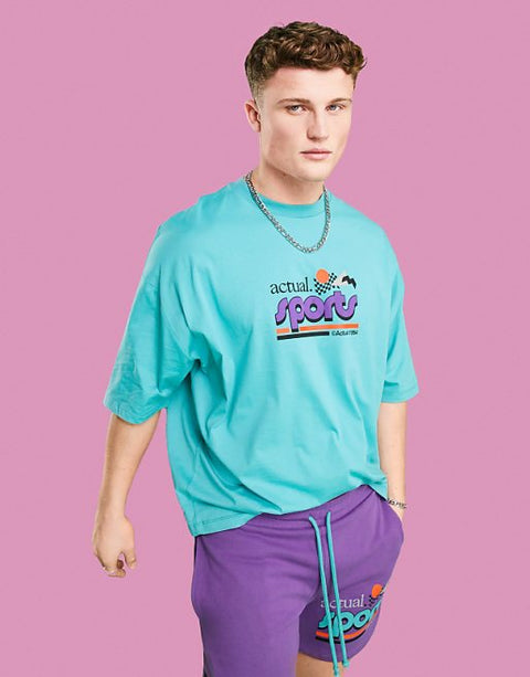 Asos Design Men's Mint Green T-Shirt ANF3068