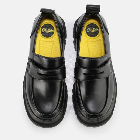 Buffalo Women's Black Aspha Loafer | Buffalo In Lebanon