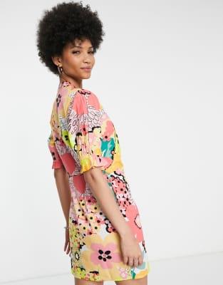 Asos Design Women's Multicolor Dress |Asos Design ANF2692