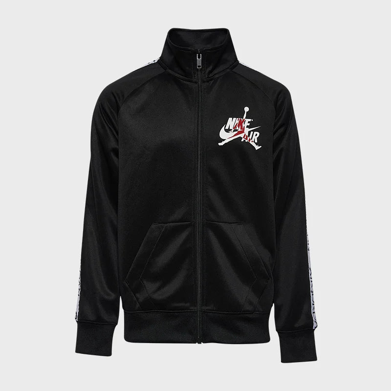 Nike Air Jordan Boy's Black Logo Printed Jacket | Nike In Lebanon
