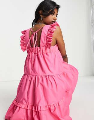 TopShop Women's Pink Dress ANF3075