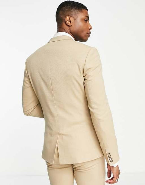 ASOS Design  Men's Beige Blazer ANF3058