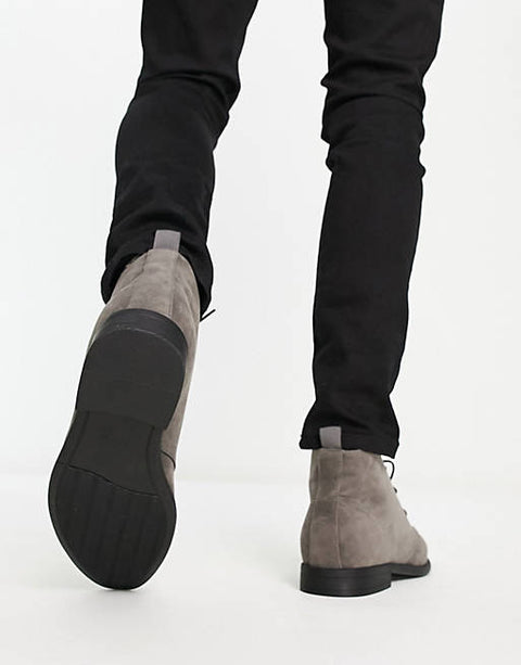 ASOS Design Men's Gray Chukka Boot  AMS370 (shoes10)
