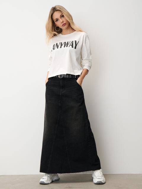 Sinsay Women's White Oversized Cotton Long Sleeve Blouse | Sinsay In Lebanon