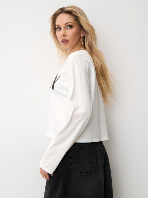 Sinsay Women's White Oversized Cotton Long Sleeve Blouse | Sinsay In Lebanon